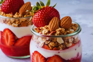 Discover how to make Strawberry Cheesecake Overnight Oats with this simple, nutritious recipe. Perfect for busy mornings!