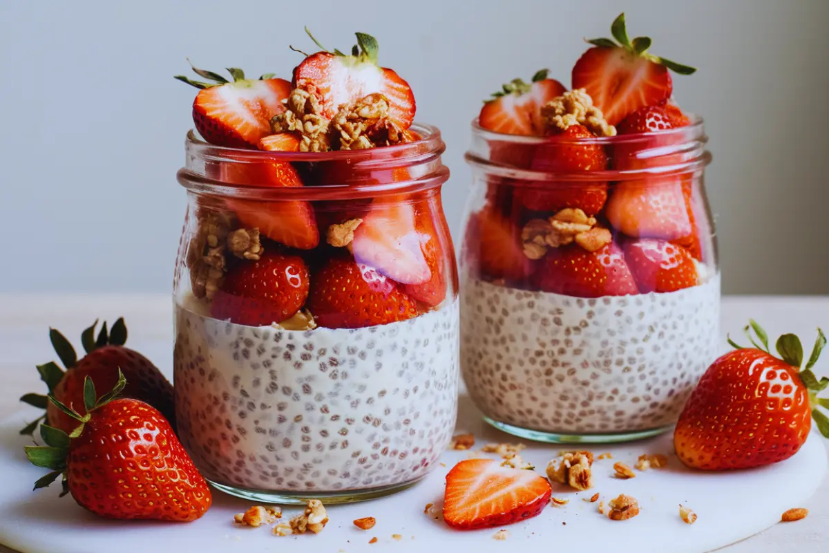 Discover how to make Strawberry Cheesecake Overnight Oats with this simple, nutritious recipe. Perfect for busy mornings!