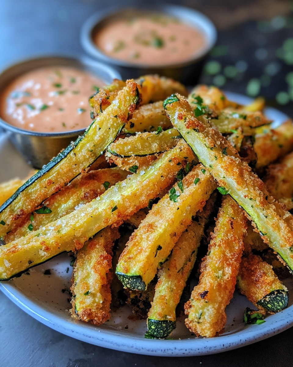 Air Fryer Zucchini Fries