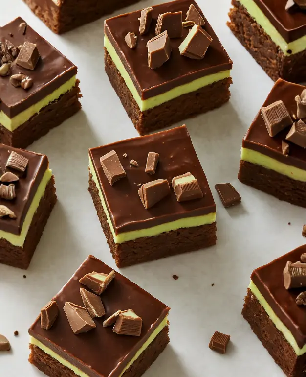 Mint Chocolate Brownies