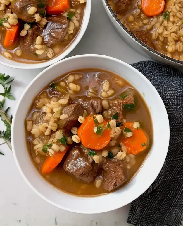 Delicious Beef Barley Soup Recipe