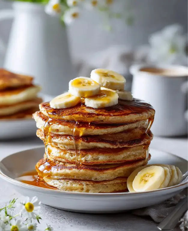Banana Oat Protein Pancakes You’ll Love Making!