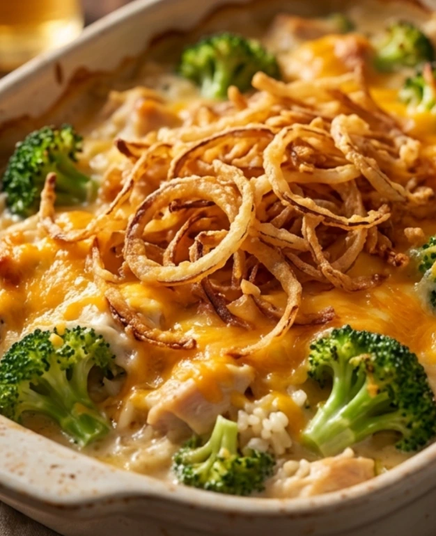 Chicken Broccoli Rice Casserole